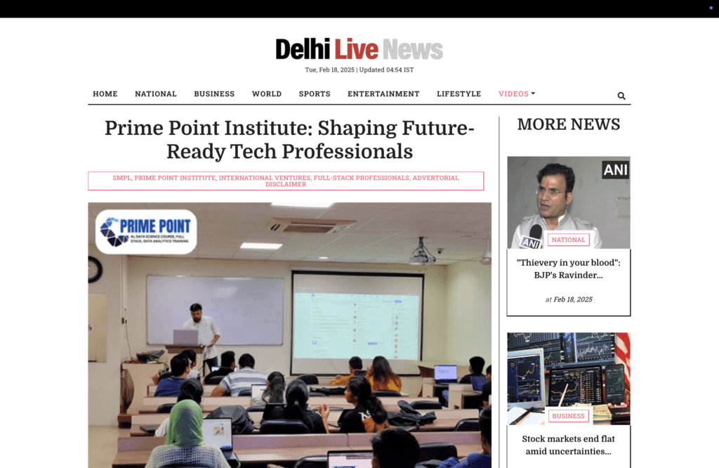 Delhi Live News
